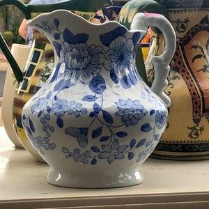 Beautiful Blue and White Pitcher